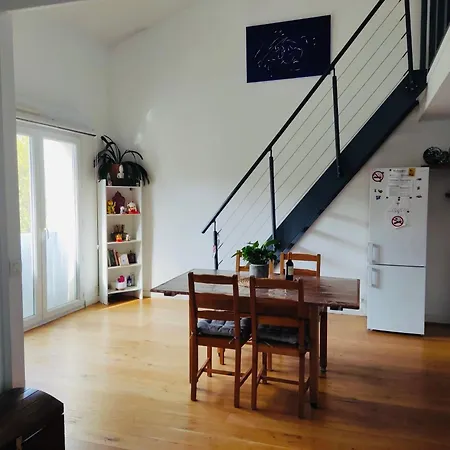 Апартаменты Bordeaux Centre T2 Duplex 65m Hospital Pellegrin Chu Мериньяк