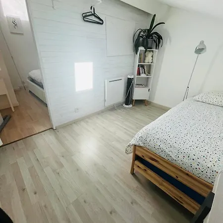 Апартаменты Bordeaux Centre T2 Duplex 65m Hospital Pellegrin Chu Мериньяк